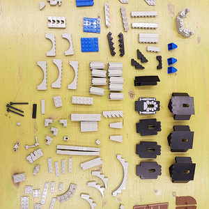 레고 6090 사자성 벌크 부품용 B급
