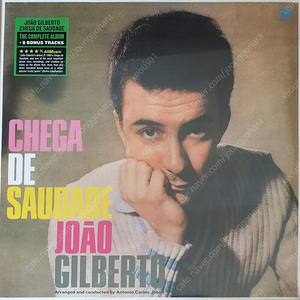 미개봉 : Joao Gilberto Chega De Saudade Color Viny LP