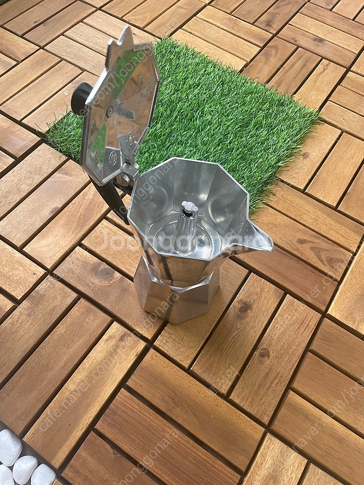 커피 메이커 그라인더 렌지 커피 메이커 06800 모카 에스프레소 커피 용 9-Cup 실버 / 1.5--4