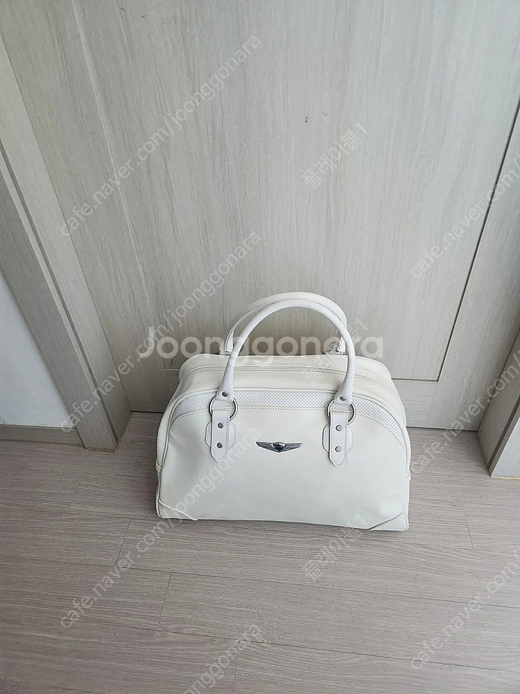 제네시스X허스키 콜라보 보스턴백(아이보리 색상)골프백 ...--0