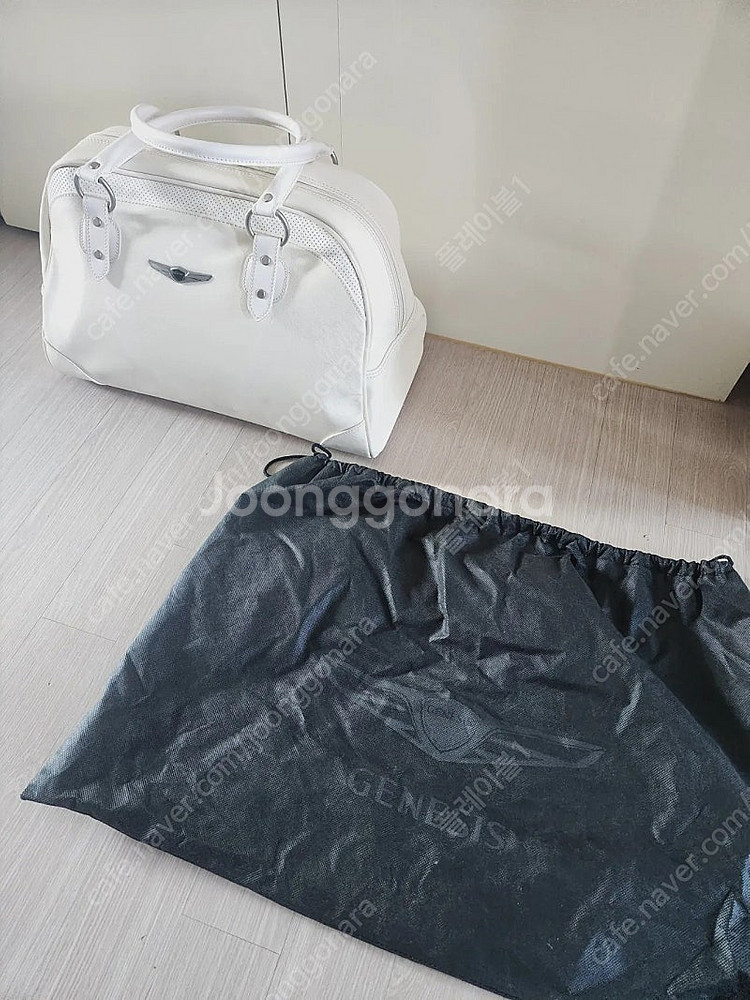제네시스X허스키 콜라보 보스턴백(아이보리 색상)골프백 ...--1