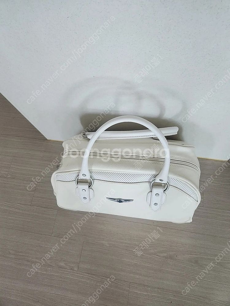 제네시스X허스키 콜라보 보스턴백(아이보리 색상)골프백 ...--2