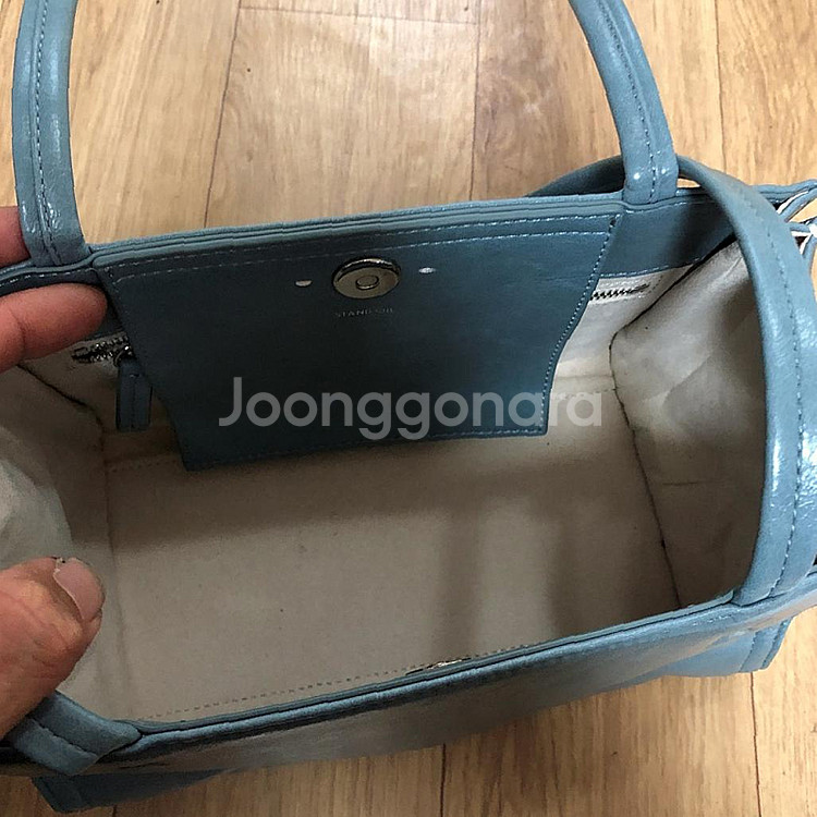 판매 스탠드오일 가죽 숄더백--6
