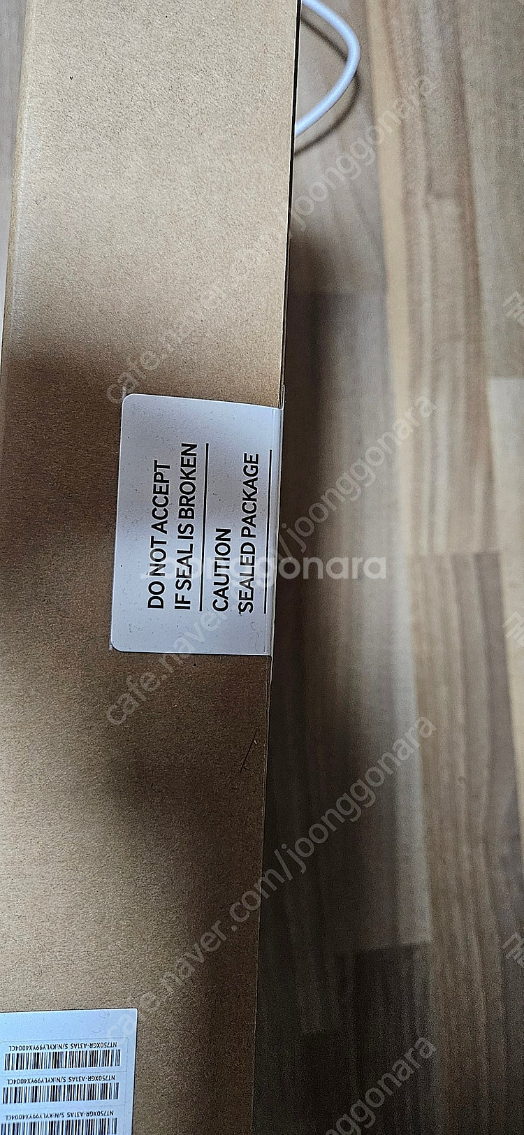 NT750XGR-A31AS 실버 미개봉 팝니다--1