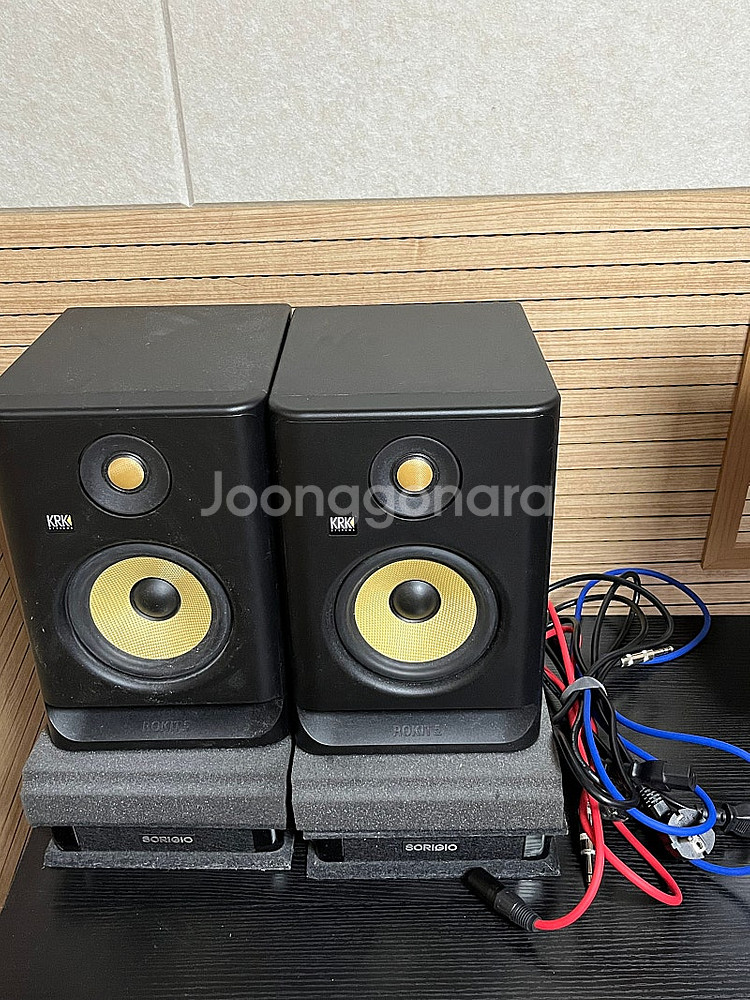 KRK ROKIT 5 G4 블랙 판매합니다 (방진패드+...--2