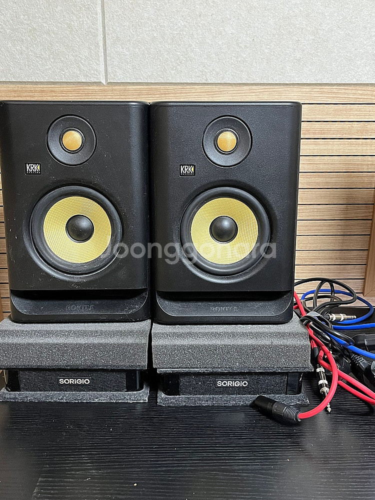 KRK ROKIT 5 G4 블랙 판매합니다 (방진패드+...--3