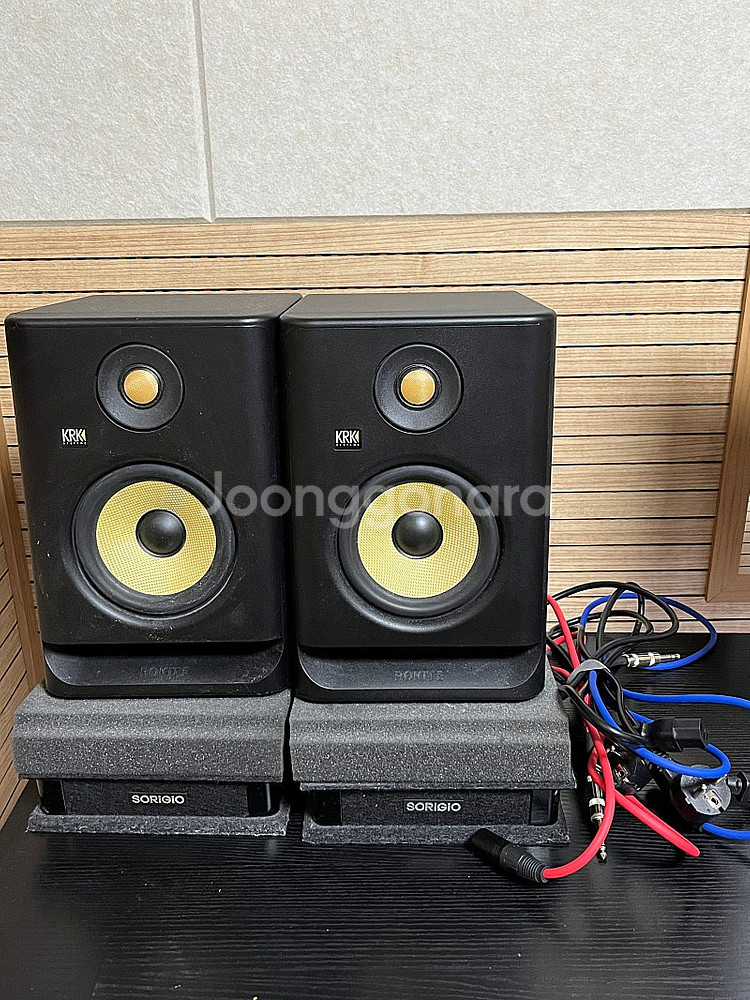 KRK ROKIT 5 G4 블랙 판매합니다 (방진패드+...--4