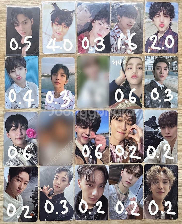 세븐틴 포카 포토카드 판매--0