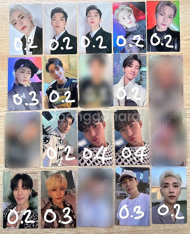세븐틴 포카 포토카드 판매--2
