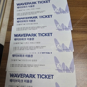 [판매] 웨이브파크 디럭스카바나이용권, 미오코스타 입장권, 선베드이용권