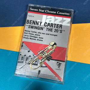 [중고음반/TAPE] 재즈앨범 베니 카터 Benny Cater - Swingin' The 20's 카세트테이프