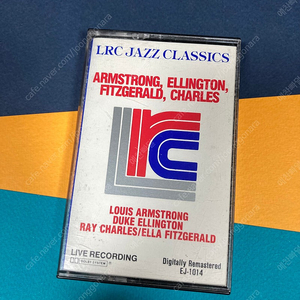 [중고음반/TAPE] 재즈앨범 LRC Jazz Classics 컴필레이션 루이 암스트롱, 레이 찰스