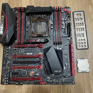 ASUS RAMPAGE V EXTREME + E5-2660v4 판매합니다 X99 제온