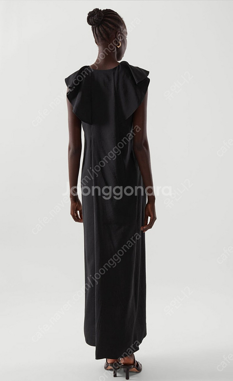COS RUFFLED MAXI DRESS 코스 러플 원피스--1