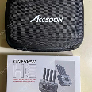 Accsoon CineView HE 무선 영상 송수신기 씨네뷰