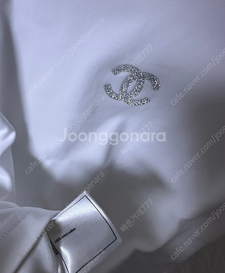 샤넬 티셔츠 새상품 화이트만 남음--5