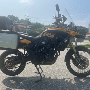 bmw f800gs 09년식 옐로우색상 팝니다