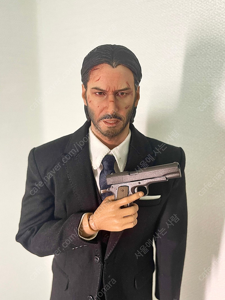 왕이 앵그리 존윅 리캐 소이님도색 헤드 의상 바디 세트--4