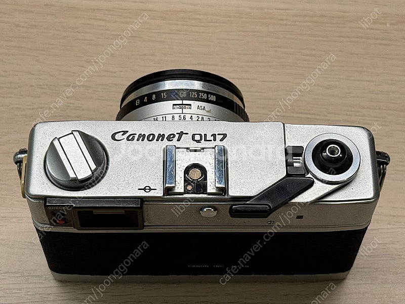 캐논 캐노넷 ql17 g3 필름카메라 팝니다.--3
