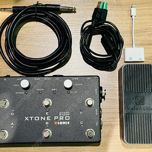 Xtone pro 이펙터+볼륨폐달 (가격조정)