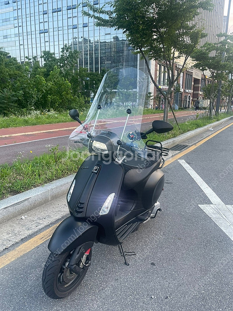 베스파 스프린트 S 125cc 올블랙 ABS 2022 ...--2