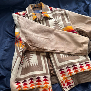 펜들턴 pendleton 오르테가 나바호 패턴 바시티 자켓 navaho