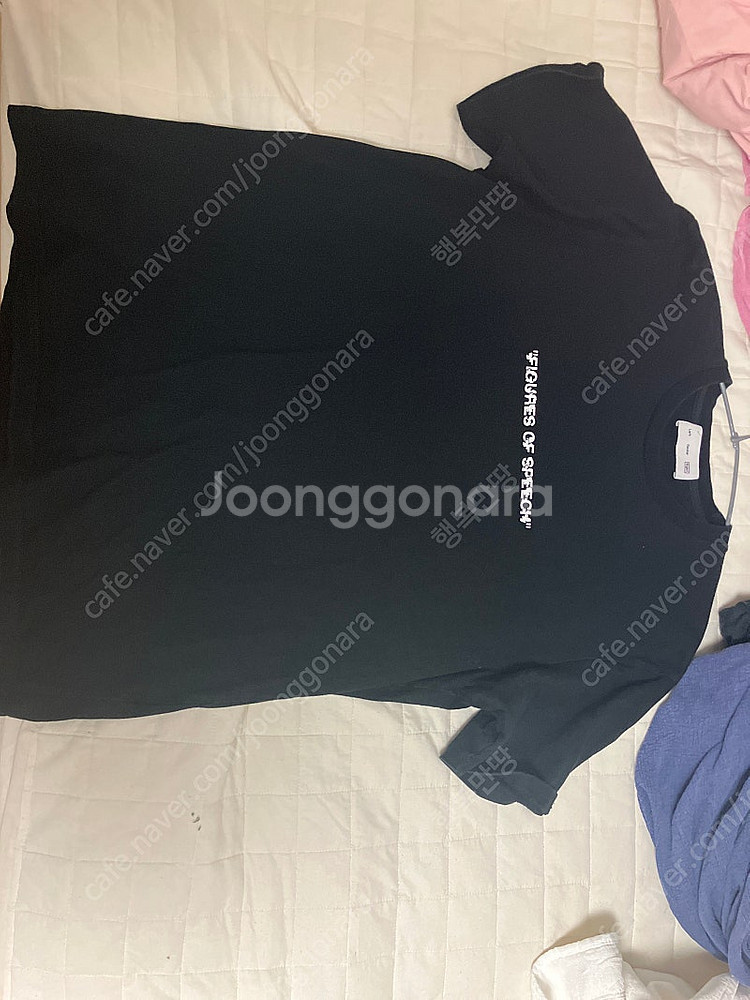 오프화이트 X 포스트 아카이브 반팔 s--0