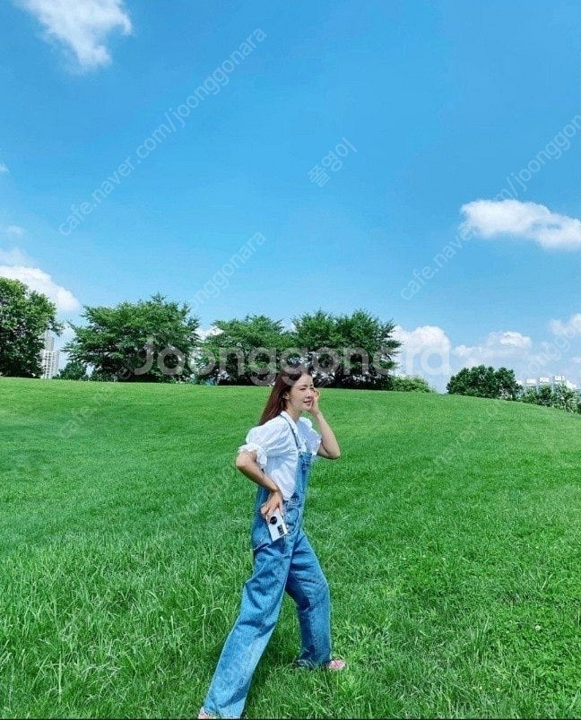 보카바카 도로시 오버롤 데님팬츠 vocavaca 연예인...--5