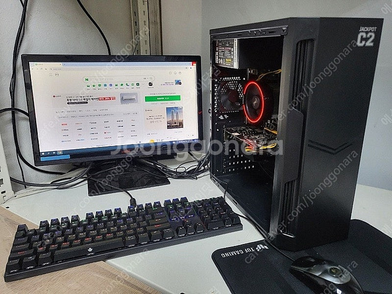 라이젠 5600X+B350M+RX6600 게이밍컴퓨터 ...--0