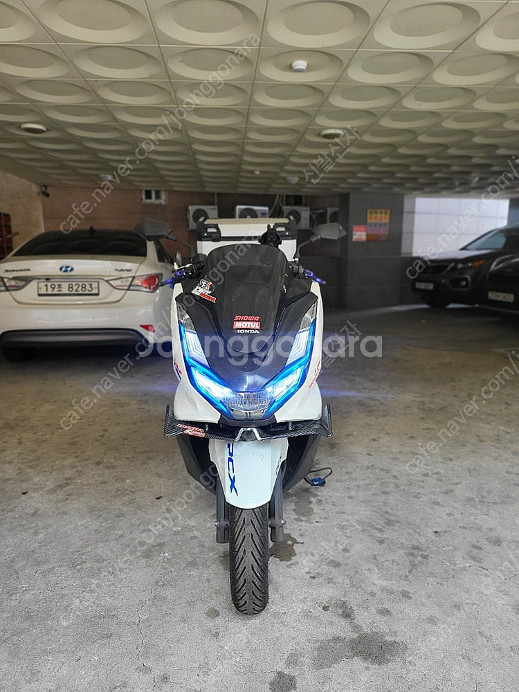 혼다)관리잘된 풀셋팅 21년식 pcx125 저렴하게 판...--0