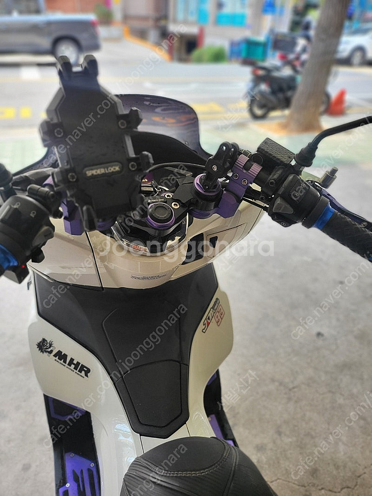 혼다)관리잘된 풀셋팅 21년식 pcx125 저렴하게 판...--8