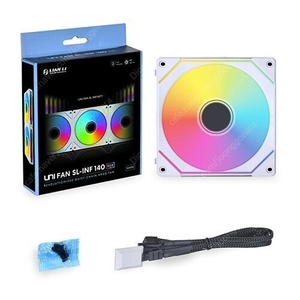 리안리 UNI FAN SL-INF 140 RGB (화이트) 미개봉 신품 팝니다