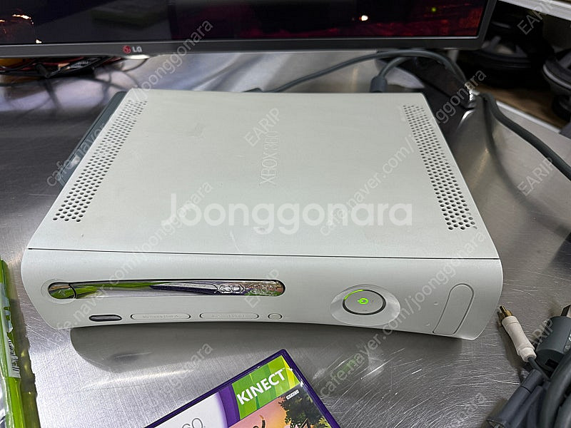 엑스박스 XBOX 360 콘솔 화이트 게임기--0