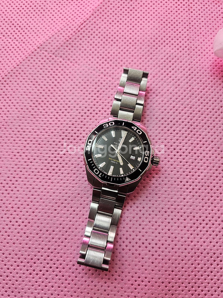 급매))태그호이어 아쿠아레이서 43mm 검판쿼츠--0