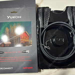 오디오퀘스트 YUKON XLR 인터커넥터 케이블(1m)