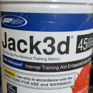 [미개봉 제품] NEW JACK3D 잭3D 올드잭 부스터 프리워크아웃