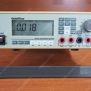 GoldStar DM-432B Digital Muitimeter 멀티미터