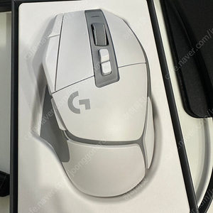 로지텍 g502x plus 화이트 무선 마우스