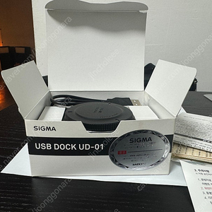 USB DOCK UD-01 캐논마운트 팝니다. 한번도 사용 안했습니다. (풀박)