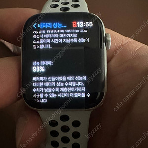 애플워치 se 44mm 실버