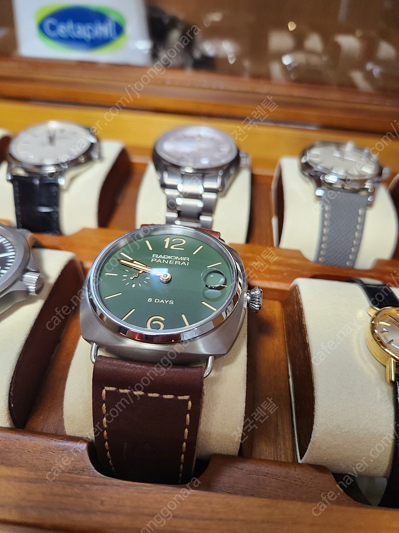 파네라이 250개한정 그린다이얼 PAM 735 중고나라