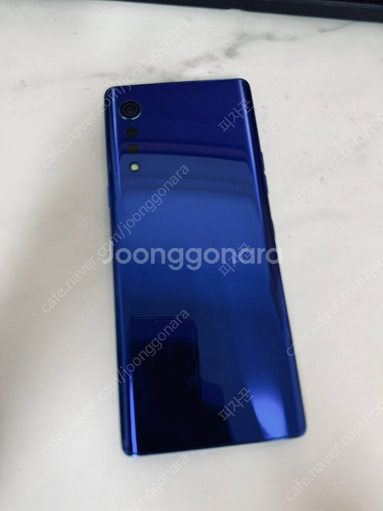 LG G9 벨벳 블루 128기가 잔상없는기기 10만원 ...--1