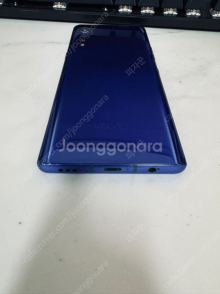 LG G9 벨벳 블루 128기가 잔상없는기기 10만원 ...--3