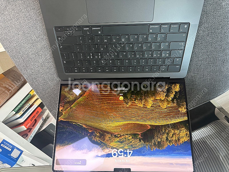 애플 맥북 프로 14 M3PRO 512GB_1회사용--5