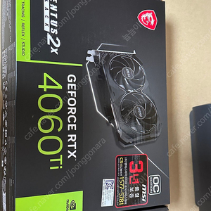 MSI 벤투스 4060TI 미개봉 판매 거래파기재업