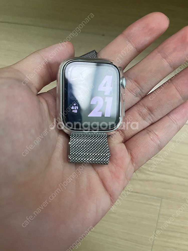 애플워치 se2 실버 40m--0