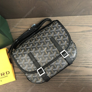 GOYARD 고야드 Belvedere 벨베데르 투버클백 PM (블랙)