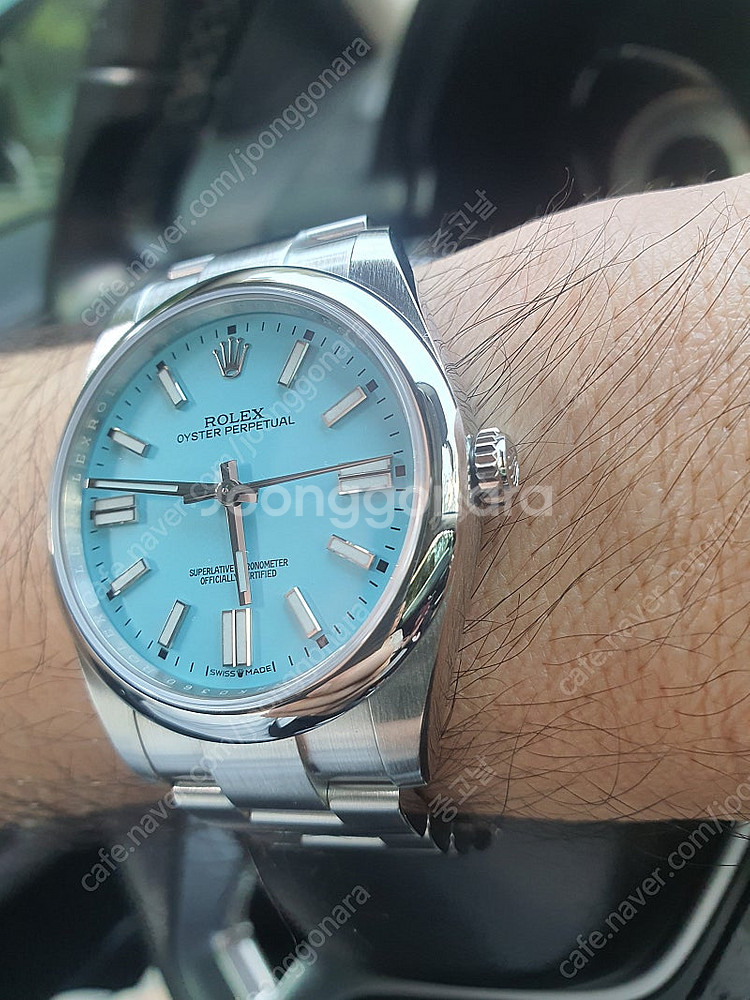 로렉스 오이스터 퍼페추얼 41mm 더콰이즈 124300--2
