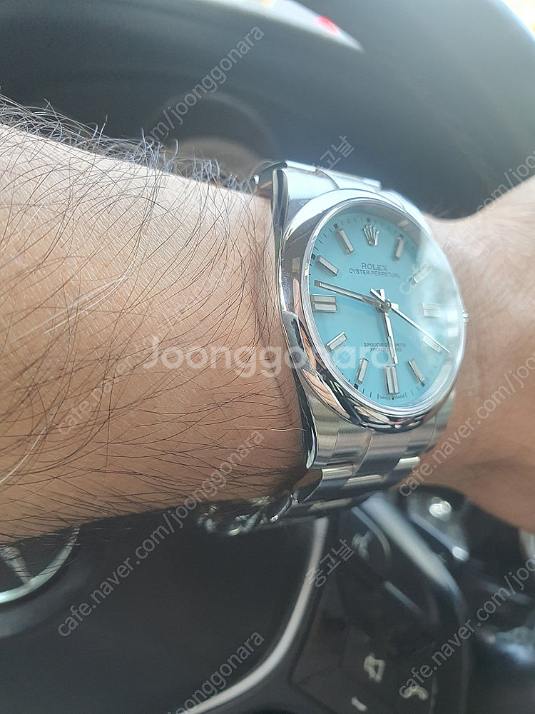 로렉스 오이스터 퍼페추얼 41mm 더콰이즈 124300--3