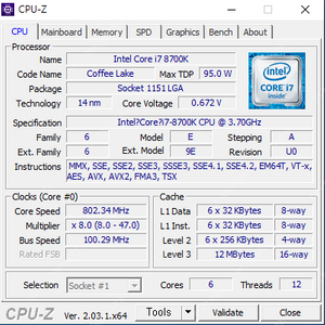 i7-8700k / gtx1080 본체팝니다